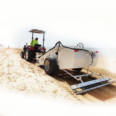 70HP 트랙터 부착자 철강 해변 청소 프로세스 알칼리 청소