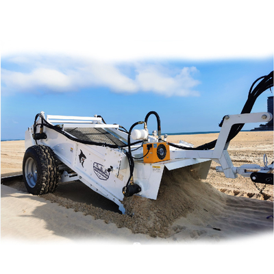 1400 스틸 해변 청소기 70HP 트랙터 부착