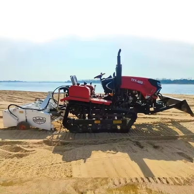 환경 쓰레기 및 해조류 제거를 위한 1500KG 중량 해변 청소기 트랙터